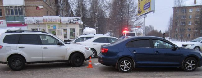 Авария с участием Subaru Forester
